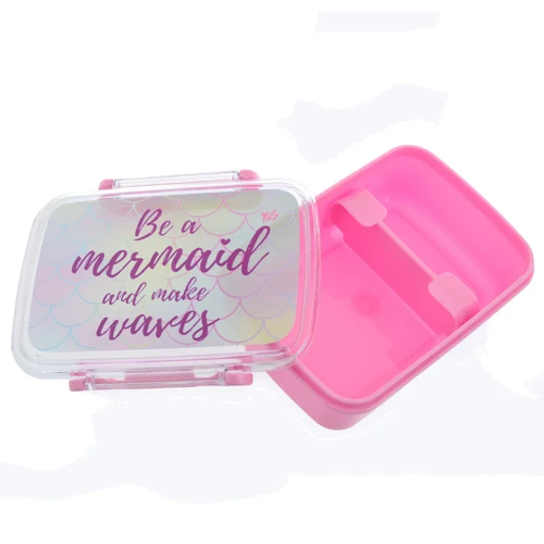 Контейнер для їжі Yes Mermaid, 420 мл, з роздільником: Кількість відділень 1