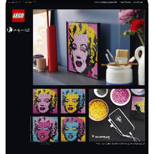 LEGO ART Мэрилин Монро Энди Уорхола (31197): Серия Art