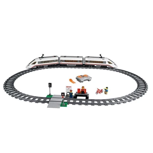 Конструктор LEGO City Залізниця Швидкісний пасажирський поїзд (60051): Рекомендований вік від 6 до 12 років