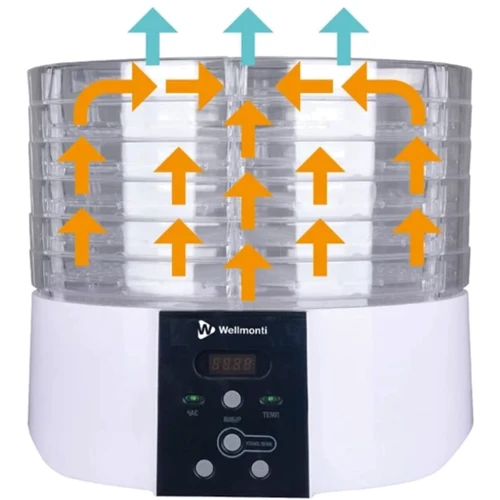 Сушарка для фруктів та овочів Wellmonti WM-1010