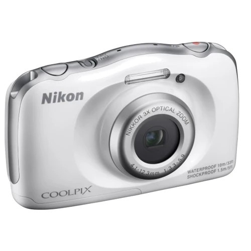 Nikon Coolpix S33 White (UA): Количество эффективных мегапикселей 13.0