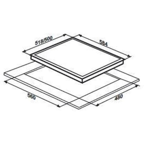 Варочная поверхность газовая Liberty PG6141G-CCB (401): Количество конфорок 4