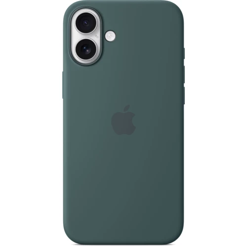 Чехол для iPhone Apple for iPhone 16 Plus Silicone Case with MagSafe Lake Green (MYYH3) : Тип чехла накладка на заднюю часть