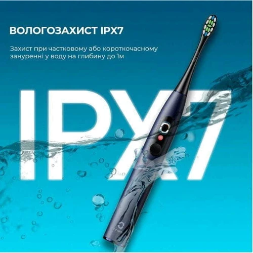 Зубна щітка Oclean X Pro Digital Electric Toothbrush Dark Blue (6970810553482) фото 5