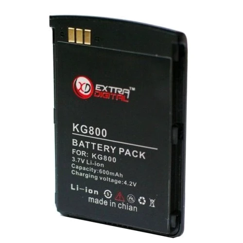 Аккумулятор ExtraDigital 600mAh (DV00DV6044) for LG KG800: Производитель ExtraDigital