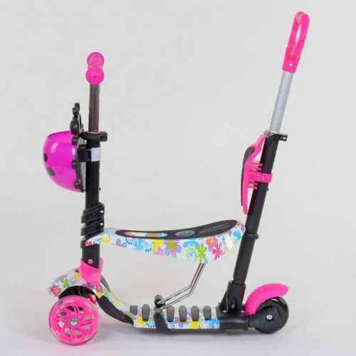 Самокат Best Scooter розовый (62310): Тип тормоза ножной