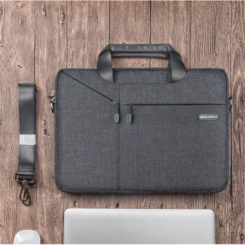 Сумка для ноутбуков WIWU 15.6" Bag Grey (6973218931555): Внутренние размеры 400 мм х 270 мм х 30 мм