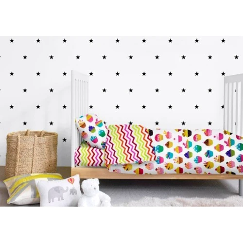 Простынь Cosas Zigzag red yellow 120х60 см (4822057251770)