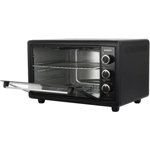 Электродуховка настольная Asel AF 50-23 Black фото 5