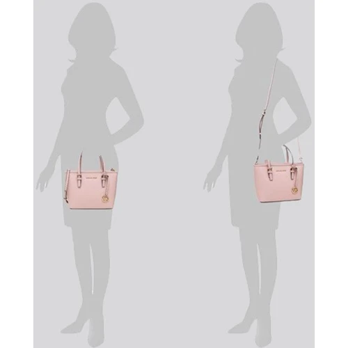 Сумка жіноча Michael Kors рожева (MK0573W): Тип ручки Со съемным ремнем, Плечевой ремень, С двумя ручками, Короткая ручка