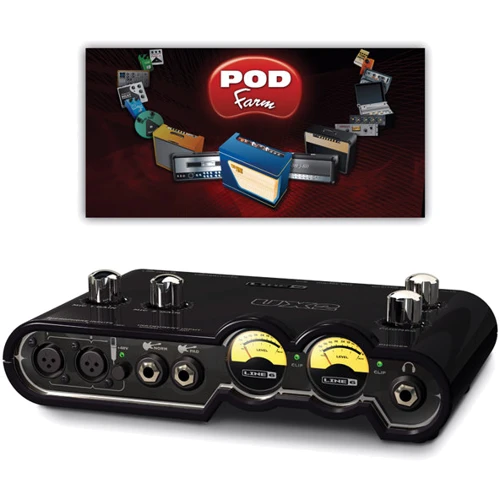Аудиоинтерфейс LINE6 POD STUDIO UX2: Интерфейсы USB