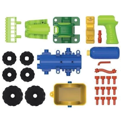 Конструктор Edu-Toys Трактор с инструментами (JS030): Количество деталей, шт. 29