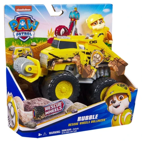 Большой спасательный автомобиль Spin Master Paw Patrol Rescue Wheels с водителем Крепыш (SM17776/6069304) фото 6