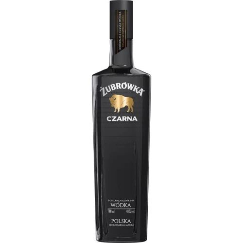 Горілка Zubrowka Czarna, 0.7л 40% (BDA1VD-VZB070-003)