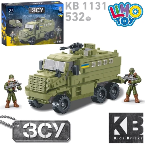 Конструктор LimoToy военная машина 532 деталей (KB 1131): undefined undefined