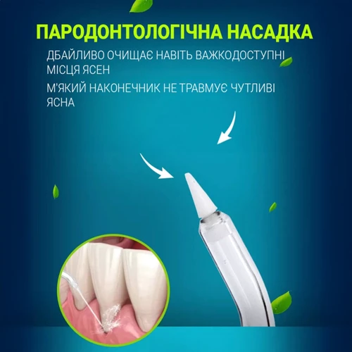 Насадки для ирригатора H2Ofloss пародонтологические PT-8 2 шт (H2O-periodontal)