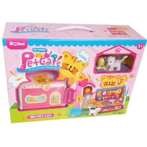 Ігровий набір Складаний будиночок для котика (QL073)