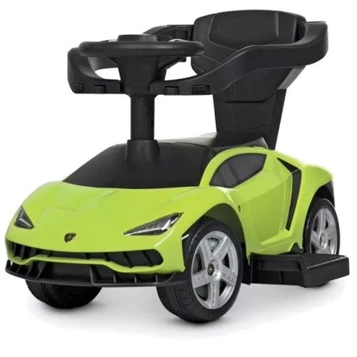 Каталка-толокар Bambi 2в1 зелений (3726-5)