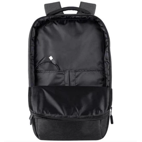 Сумка для ноутбуков 2E 17" Melange Black (2E-BPN9267BK): Цвет черный/серый