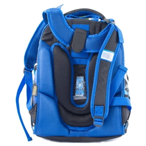 Ранец-черепашка CLASS 9630 Football, 39x28x21см, сине-чёрный: Возрастная группа от 6 до 10 лет