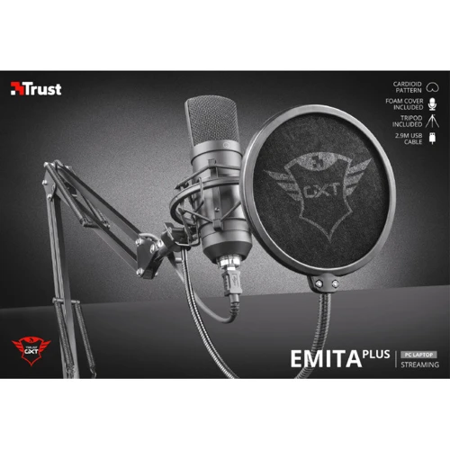 Мікрофон Trust GXT 252+ Emita Plus Streaming USB (22400): Призначення для комп'ютера