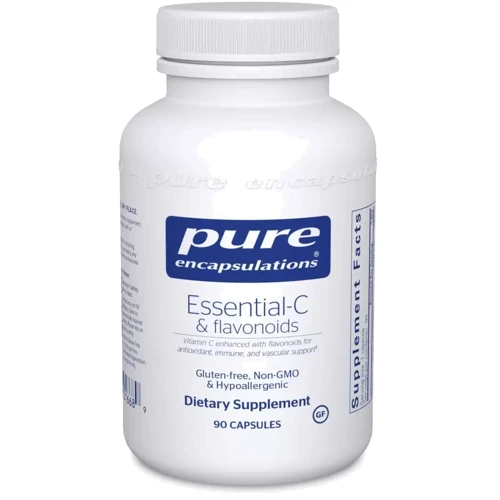 Pure Encapsulations Ester-C® flavonoids Витамин С и флавоноиды 90 капсул