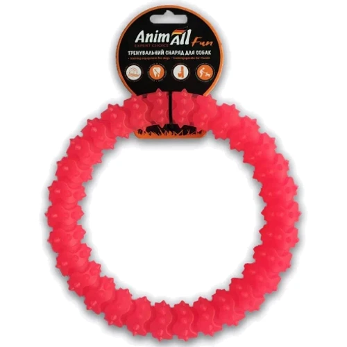 Кольцо с шипами AnimAll Fun 20 см коралловое (АФ 88158)