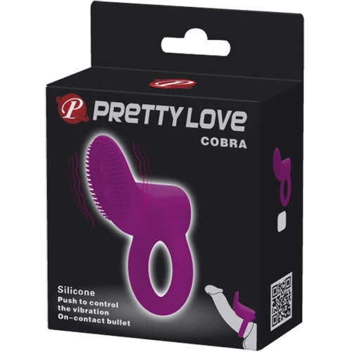 Віброкільце Pretty Love Cobra Purple