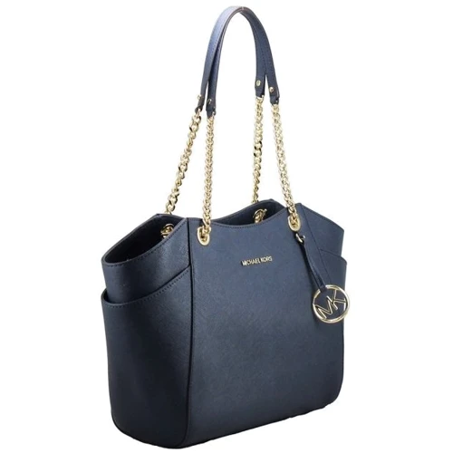 Женская сумка тоут Michael Kors темно-синяя (889154317529): Пол Женский