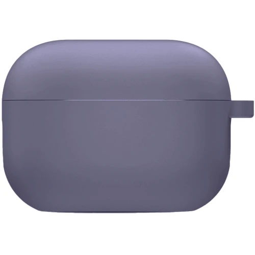 TPU Silicone Case with Carabiner Lavender Gray for Apple AirPods Pro 2/Pro