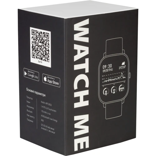 Смарт-часы Globex Smart Watch Me Gray: Материал ремешка Силикон