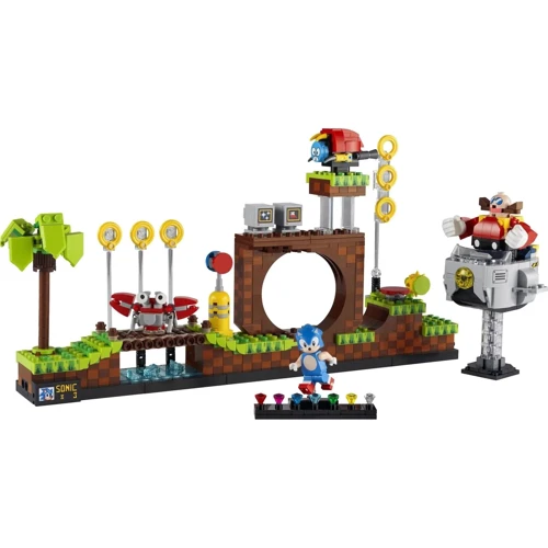 Конструктор LEGO Ideas Їжачок Сонік Зона Зелених Пагорбів 1125 деталей (21331) фото 5