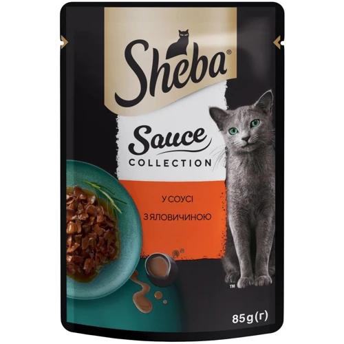 Влажный корм для котов Sheba говядина в соусе 28х85 г (4770608264406) фото 7