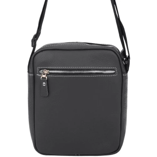 Мужская сумка планшет Borsa Leather серая (1t1026m-grey): Страна производитель Украина