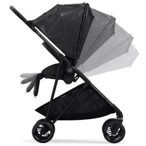 Прогулочная коляска Cybex Melio Real Black с бампером (522002631): Пол ребенка Для мальчиков, Для девочек