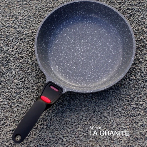 Сковорода Fissman La granite со съемной ручкой 24x5.6 см (4625): Крышка в комплекте нет