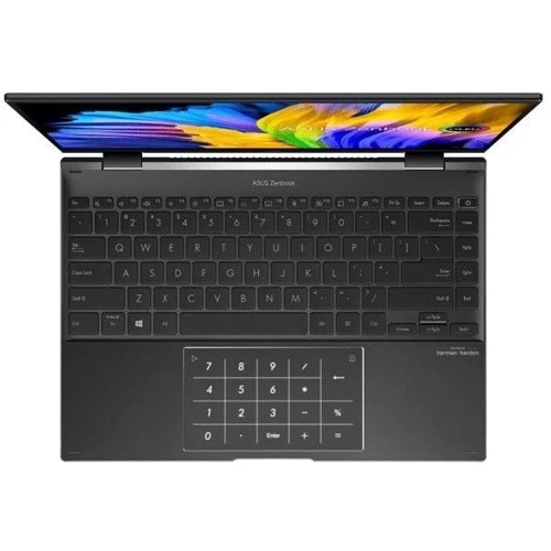 Ноутбук ASUS ZenBook 14 Flip OLED UN5401QA (UN5401QA-KN186W): Тип экрана глянец
