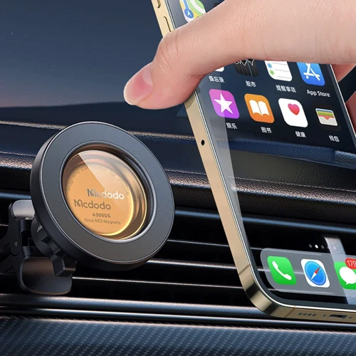Держатель Mcdodo Car Holder Air Vent Magnetic Black (CM-4050) фото 6