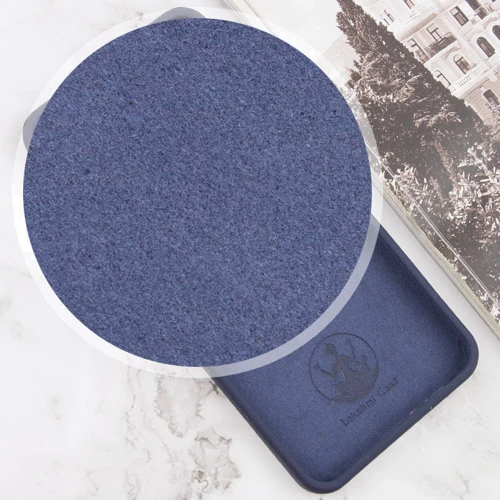 Аксесуар для смартфона Lakshmi Premium Silicone Case з Logo Full Camera Midnight Blue для Xiaomi Redmi 13C / Poco C65: Матеріал силикон