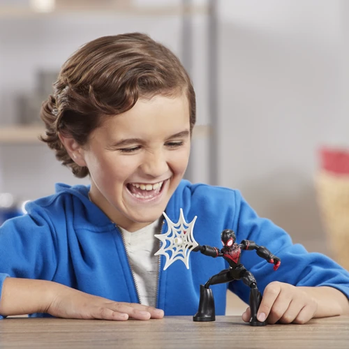 Hasbro SPD Гнучка фігурка (E7687 SPD BEND AND FLEX MILES) (E7335_E7687): Серія Marvel