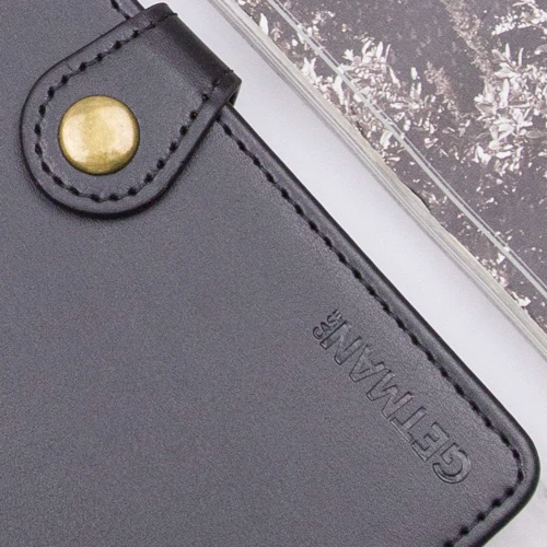 Чохол для телефона Mobile Case Getman Gallant Black для Xiaomi Redmi 13C / Poco C65: Тип чехол-книжка