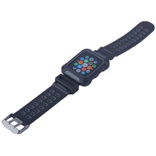 Аксесуар для Watch COTEetCI W31 Band PC&Silicone Black/Graphite (WH5252-BY) for Apple Watch 42mm