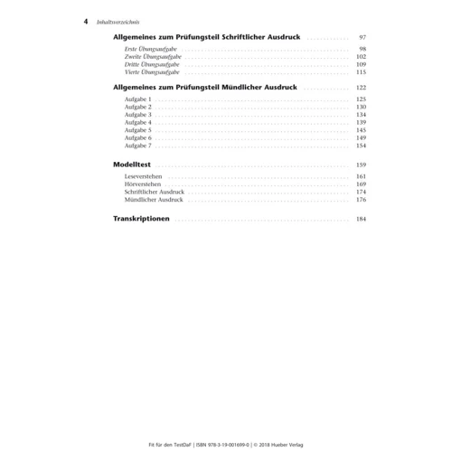 Fit für den TestDaF mit Audio-CD: ISBN 9783190016990, 978-3-19-001699-0