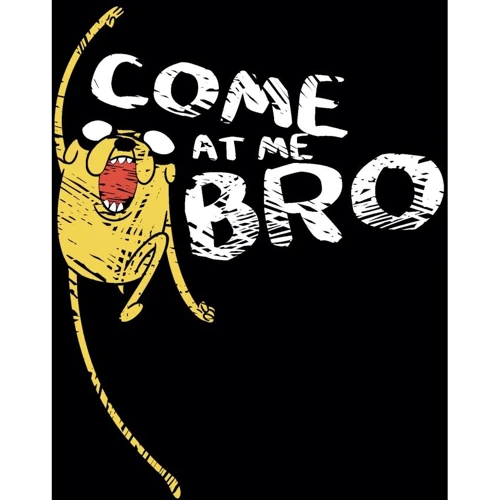 Блокнот "Джейк. Come at me, bro" (с резинкой)
