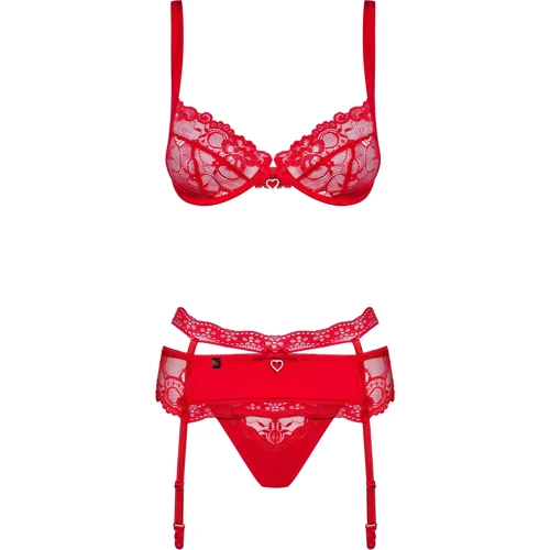 Комплект Obsessive Heartina set, S/M