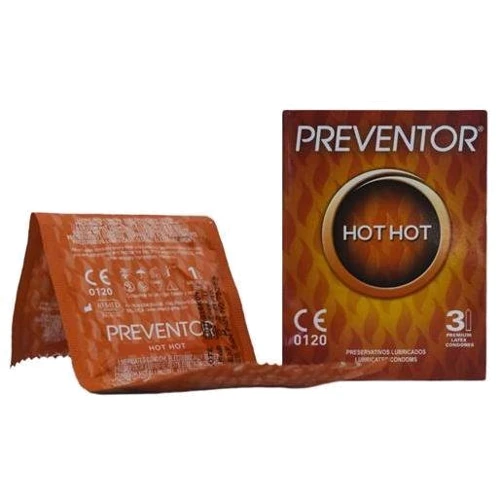 Презервативы Preventor Hot Hot, 3 шт.