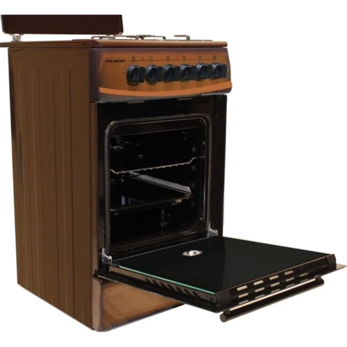 Плита комбінована Milano ML50 E22 Brown: Управління механическое