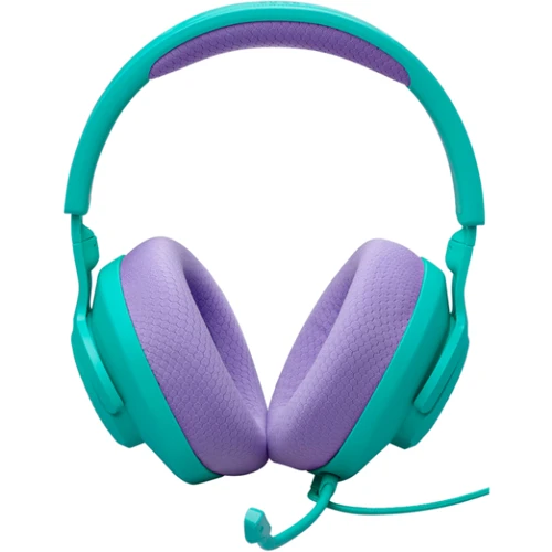 Наушники JBL Quantum 100M2 Cyan (JBLQTUM100M2CYN): Тип конструкции полноразмерные