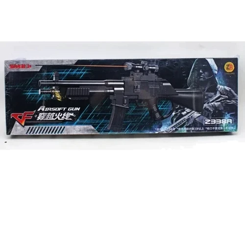 Детский автомат MIC с пульками и лазерным прицелом (2338A)