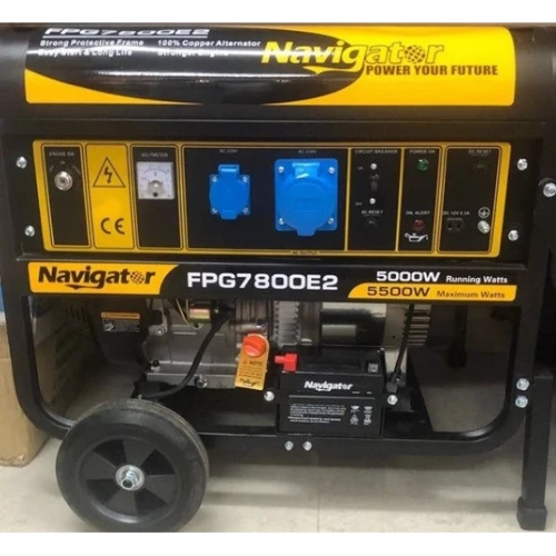 Генератор бензиновый Navigator FIROCCI FPG7800E2 5.5kW: Тип электростанции бензиновый